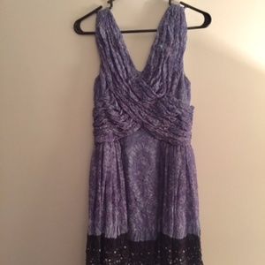 Anna Sui Silk Cocktail Dress